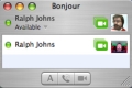 Bonjour List window