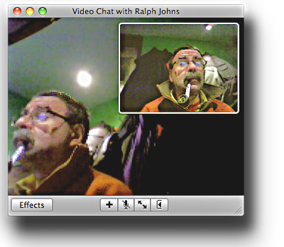 Video Chat in Progress