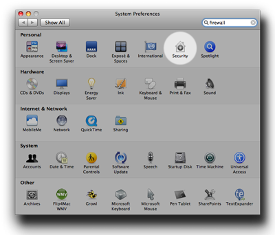 Small Firewall Pic